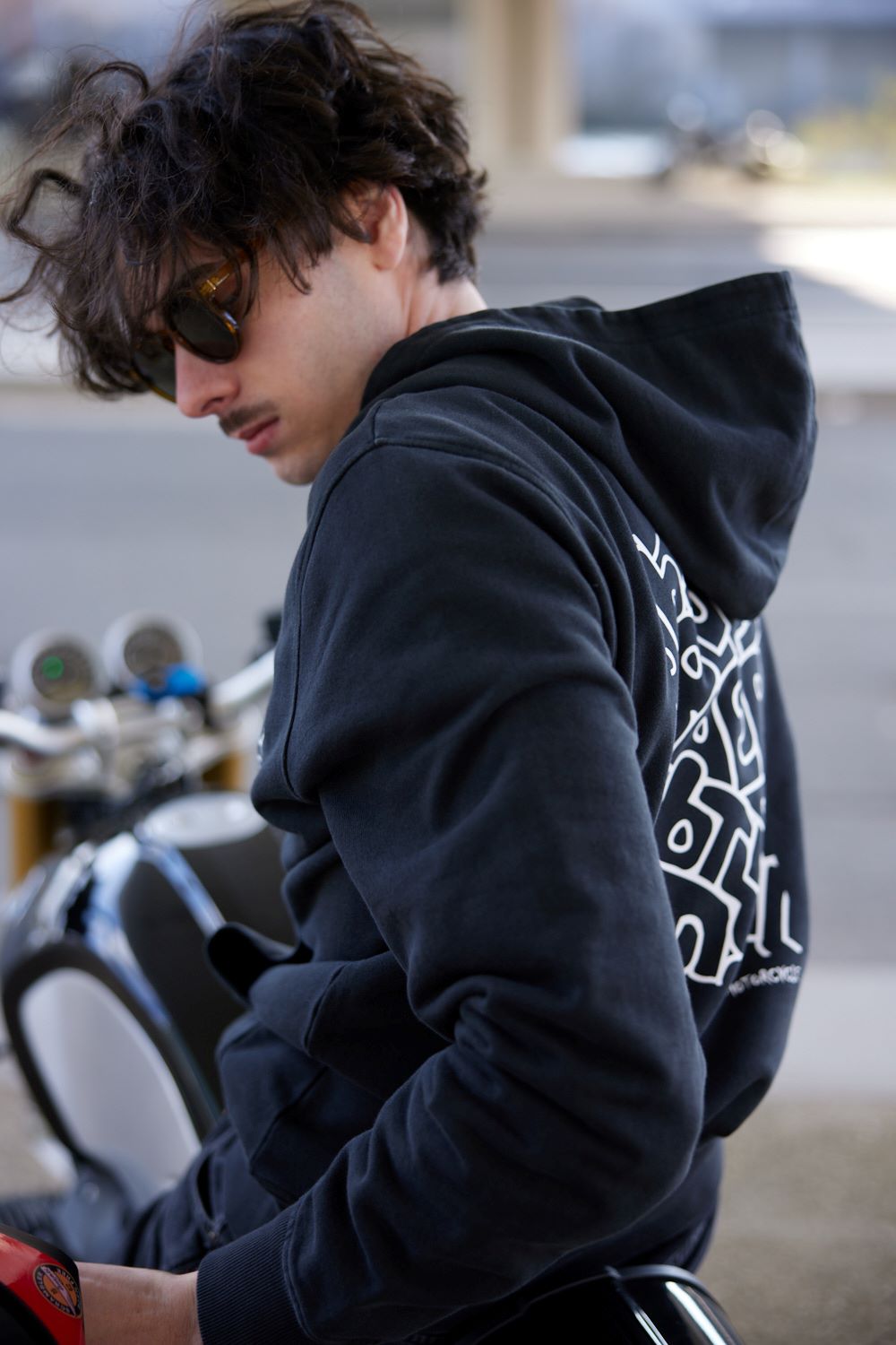 CRAFTSMAN Black Vintage Hoodie