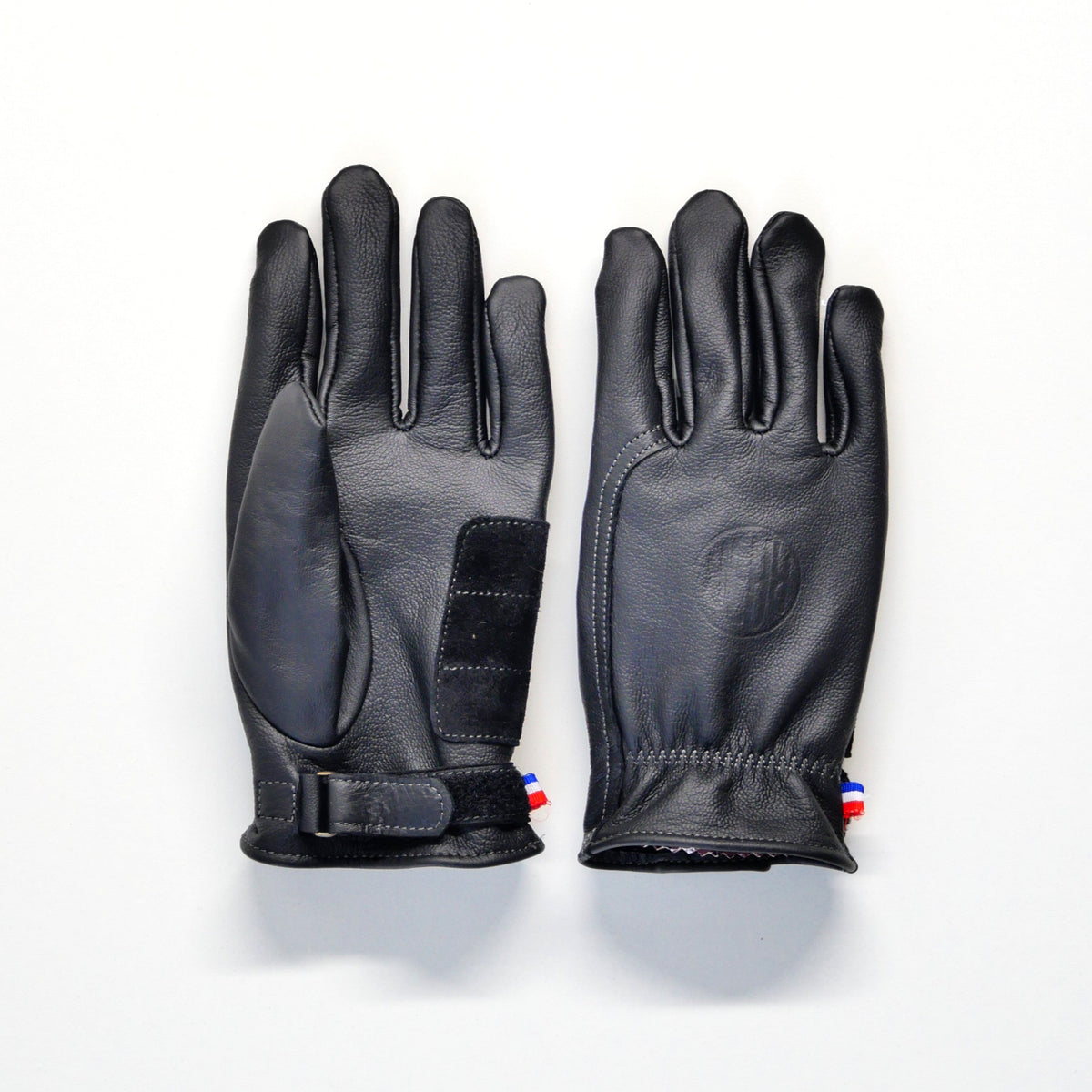 APPLE 3 gant cuir NOIR été