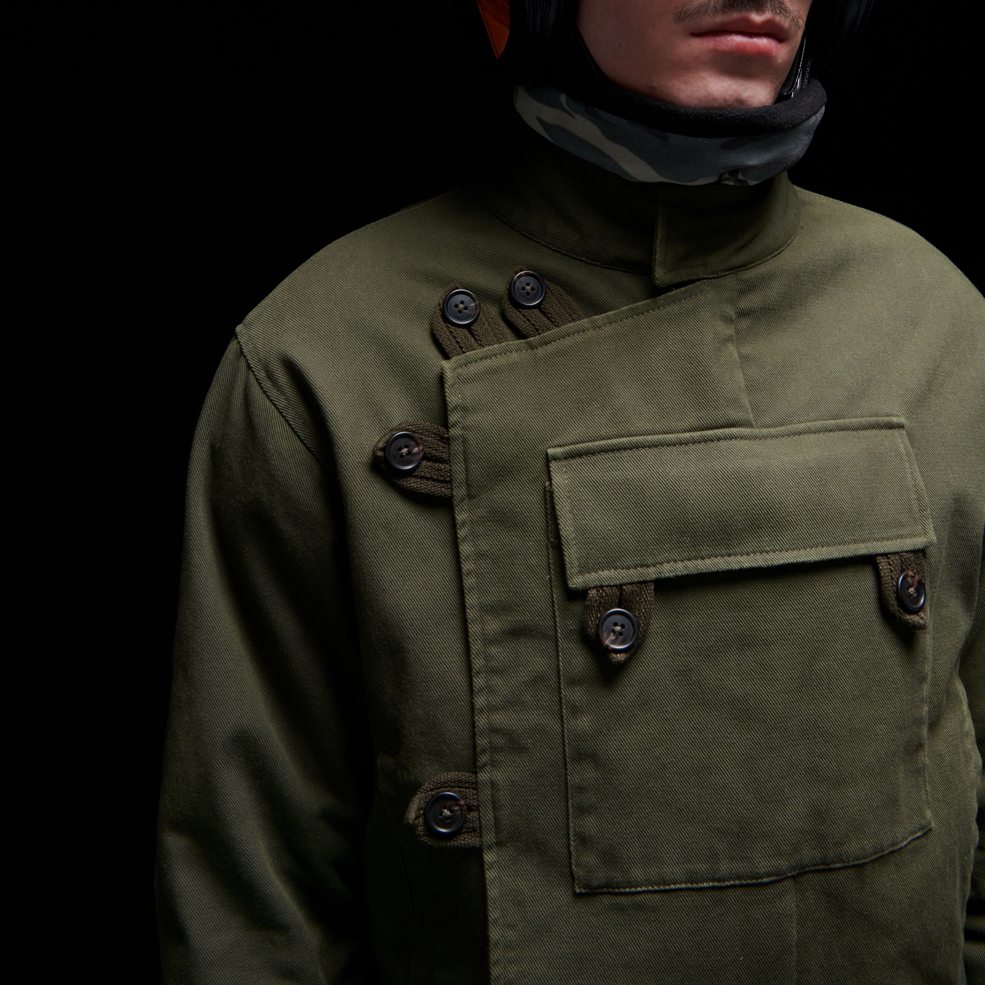 ASCONA 2 veste militaire suédoise déperlante ARMALITH KAKI (pré-équipé/protections non fournies)