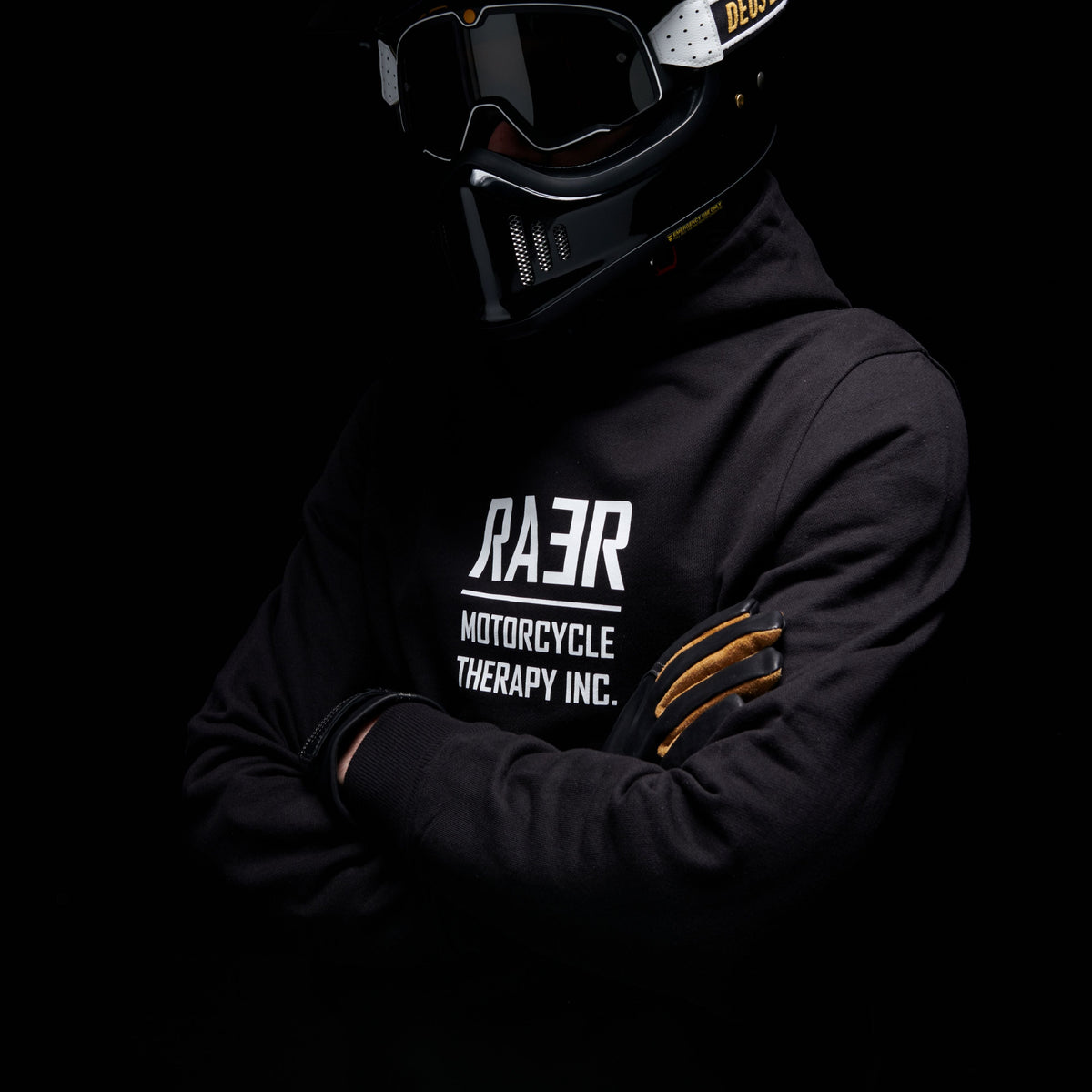 THERAPY sweat capuche NOIR