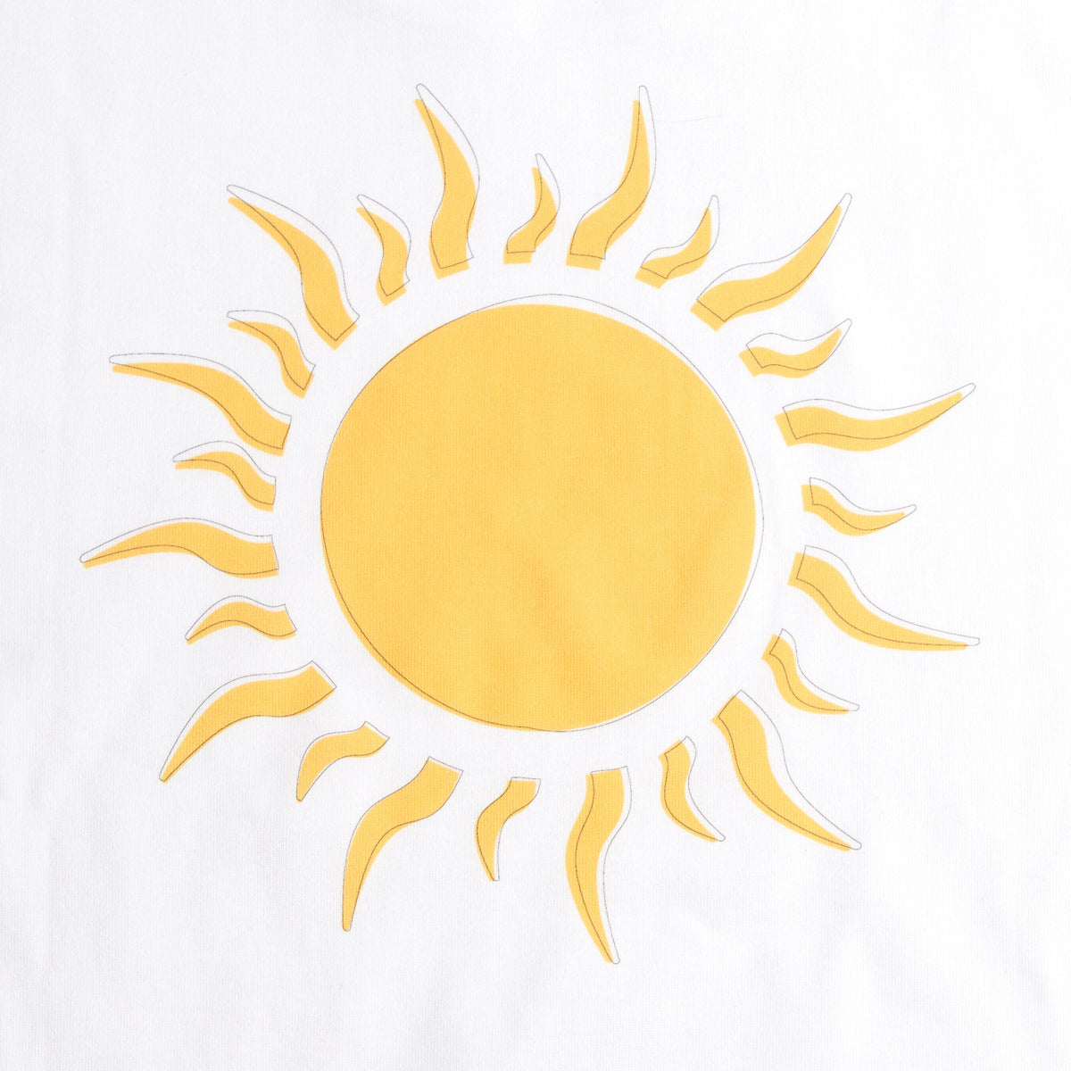 SUNDAY tee shirt mc BLANC