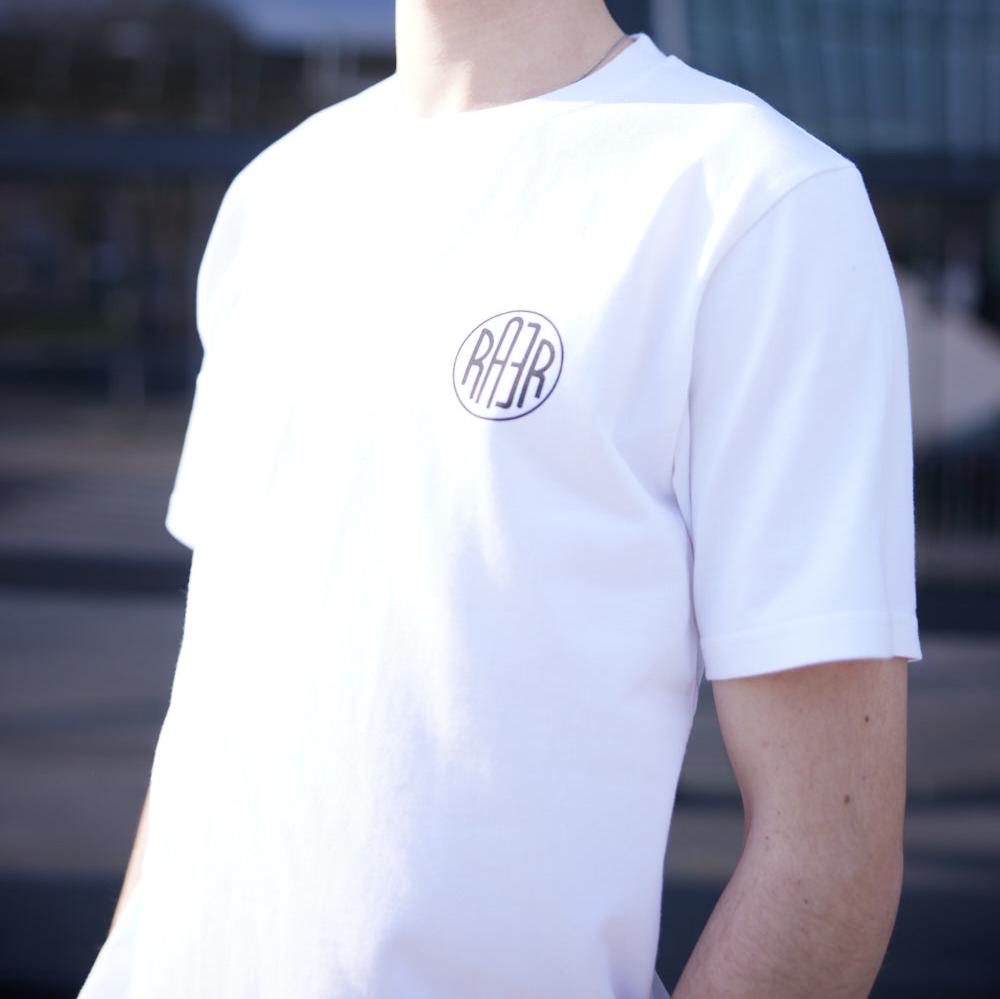 MC REGULAR t-shirt with SCRAMBLER pattern WHITE