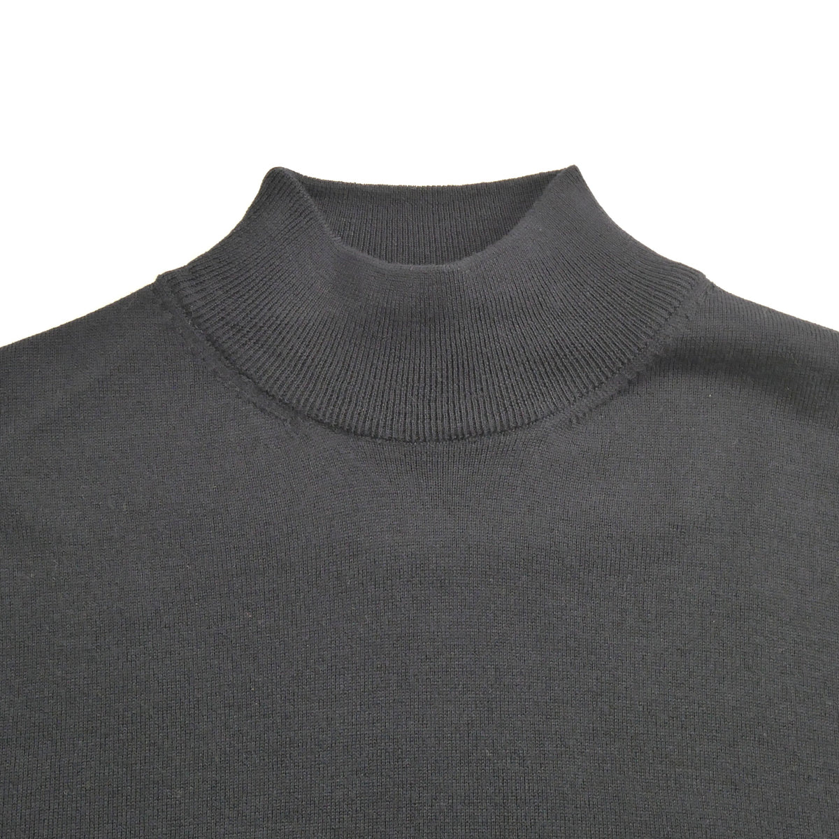 ASPEN roll neck lambswool/cashmere NAVY