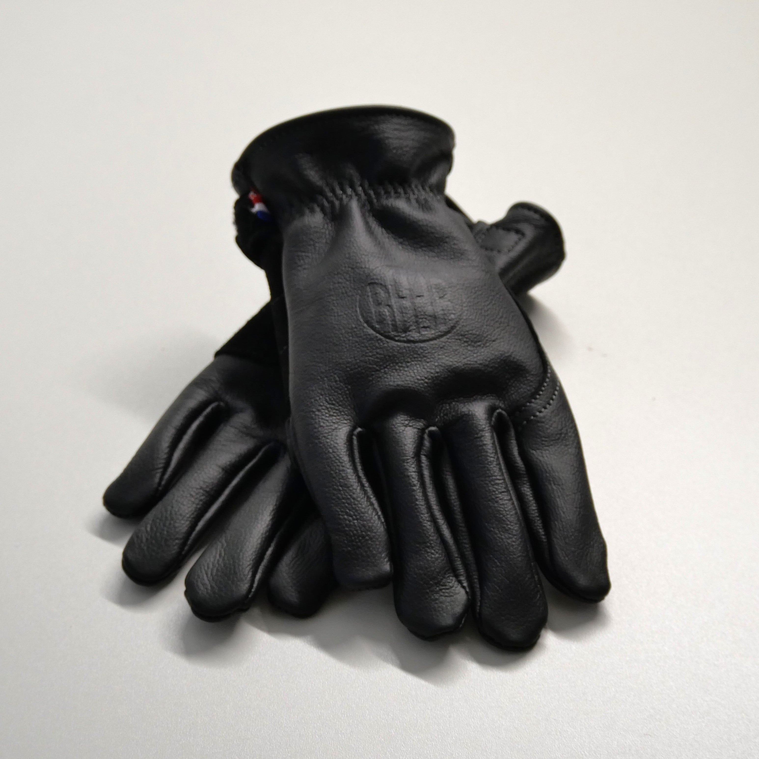 APPLE 3 gant cuir NOIR été
