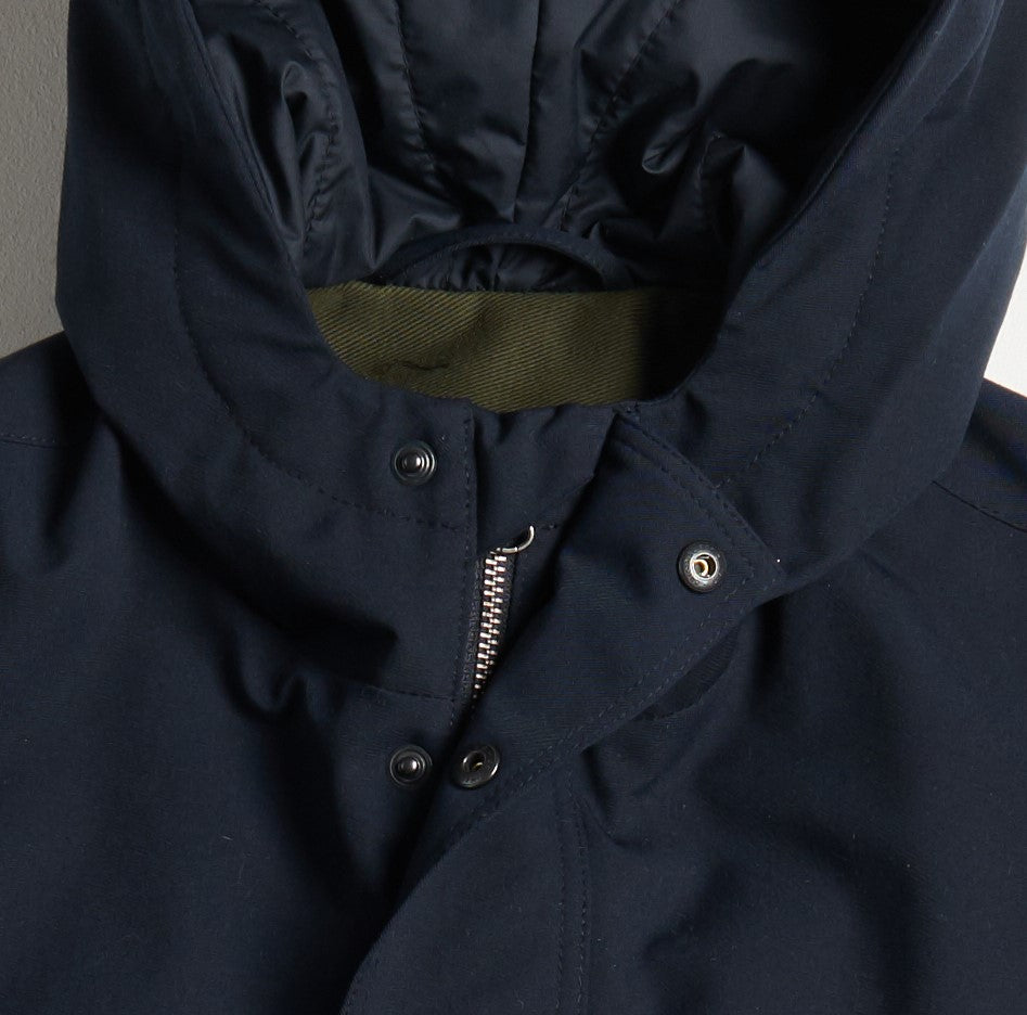 ARAIN CS parka longue déperlante typée scooter NAVY