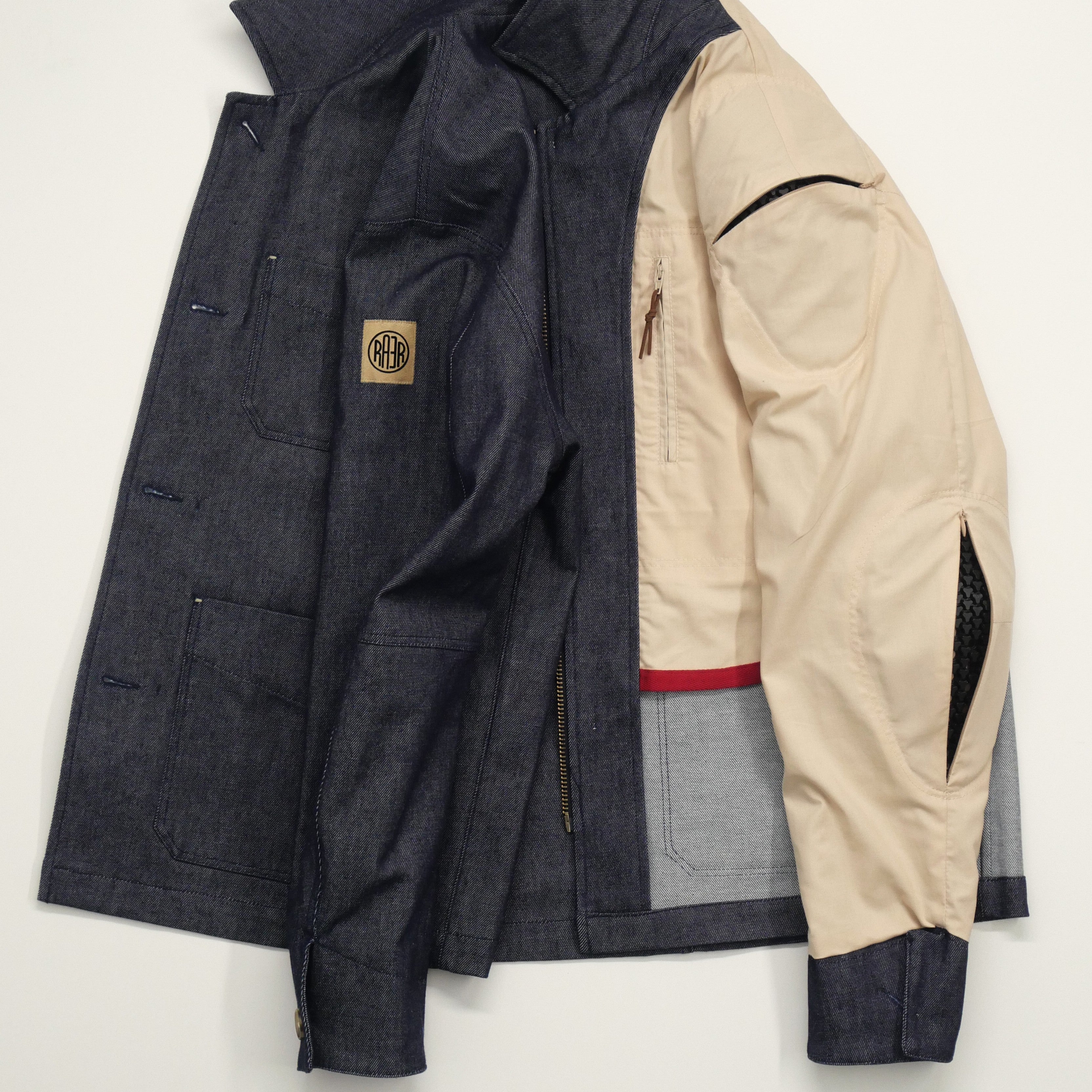 ARTIST men's worker jacket Denim ARMALITH