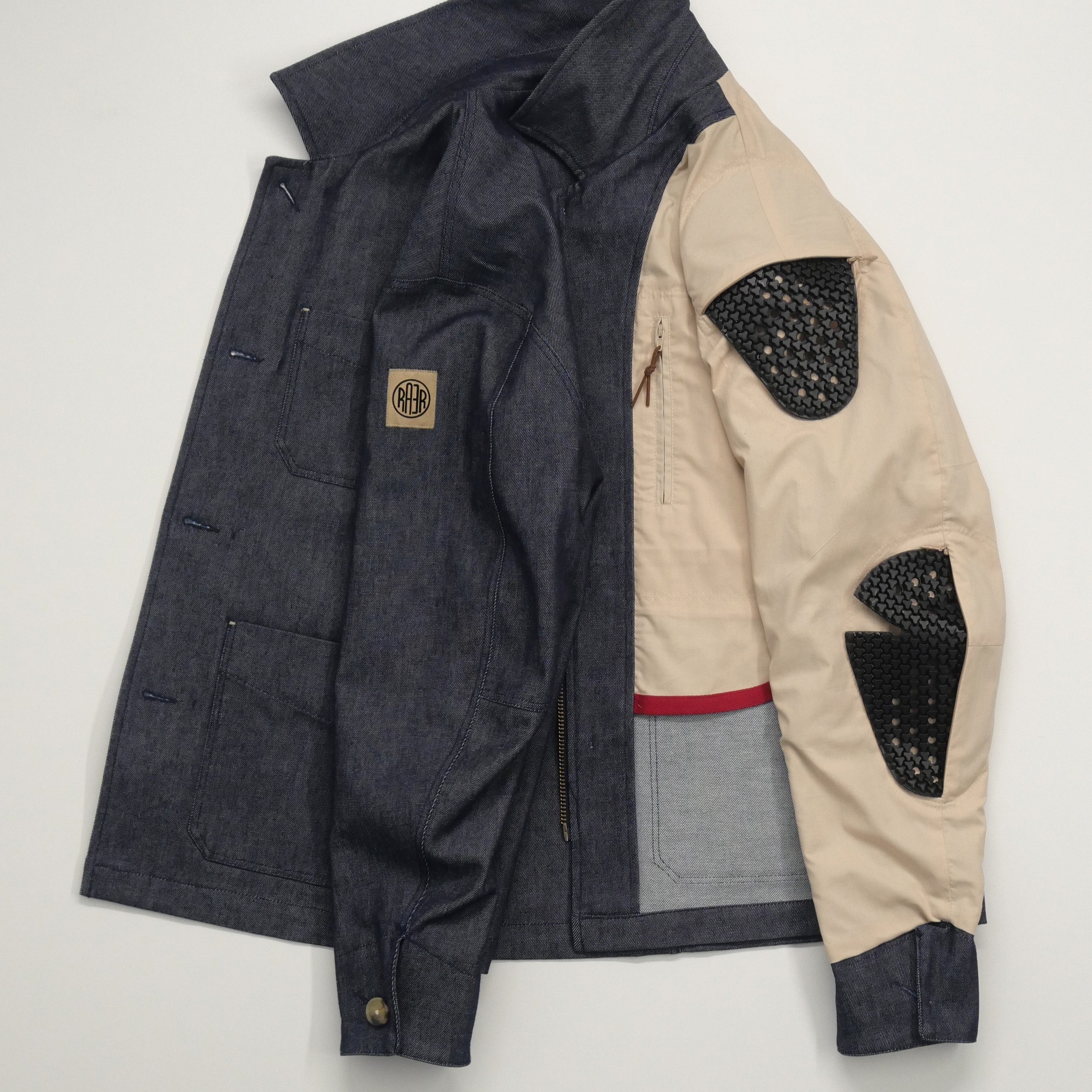 ARTIST men's worker jacket Denim ARMALITH