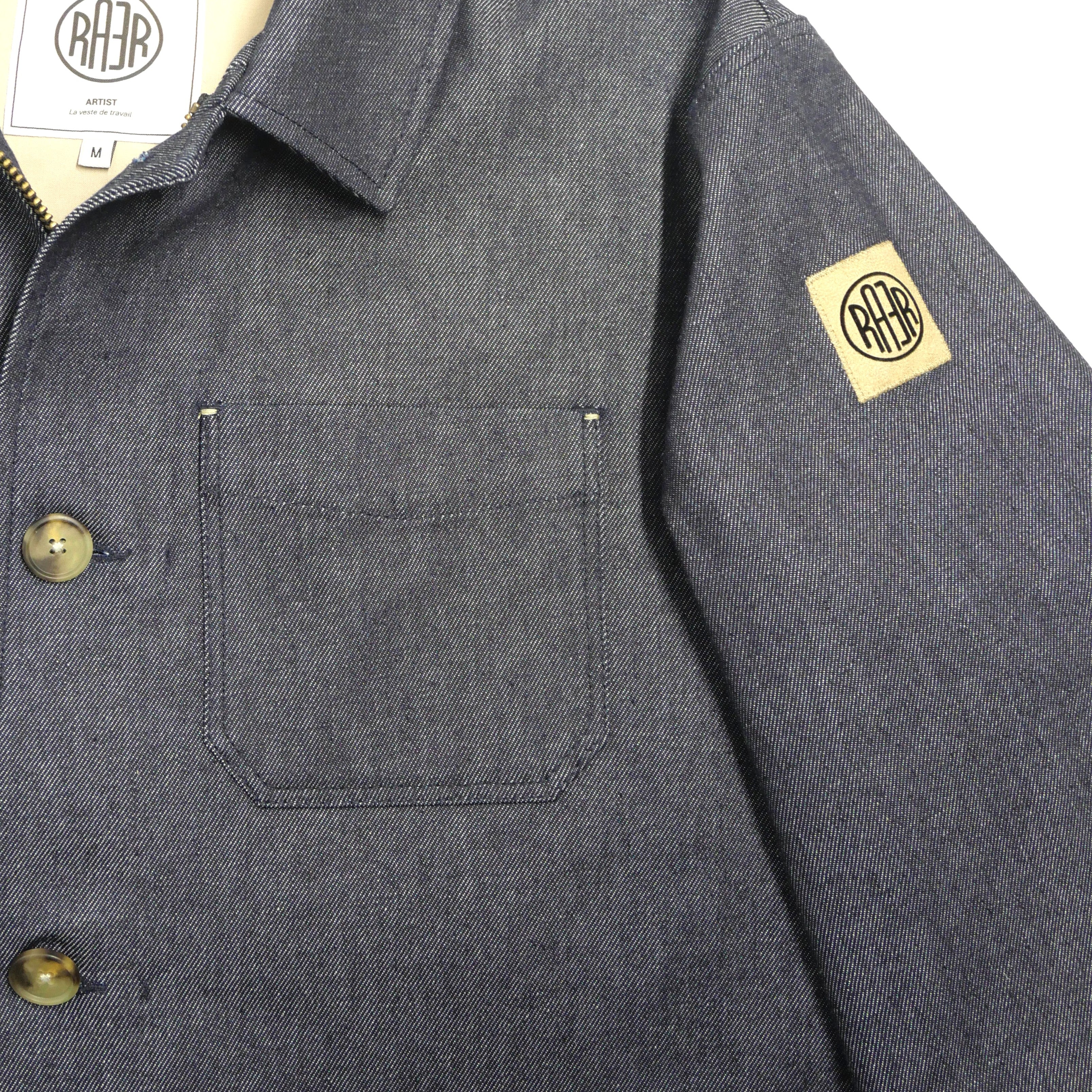 ARTIST men's worker jacket Denim ARMALITH
