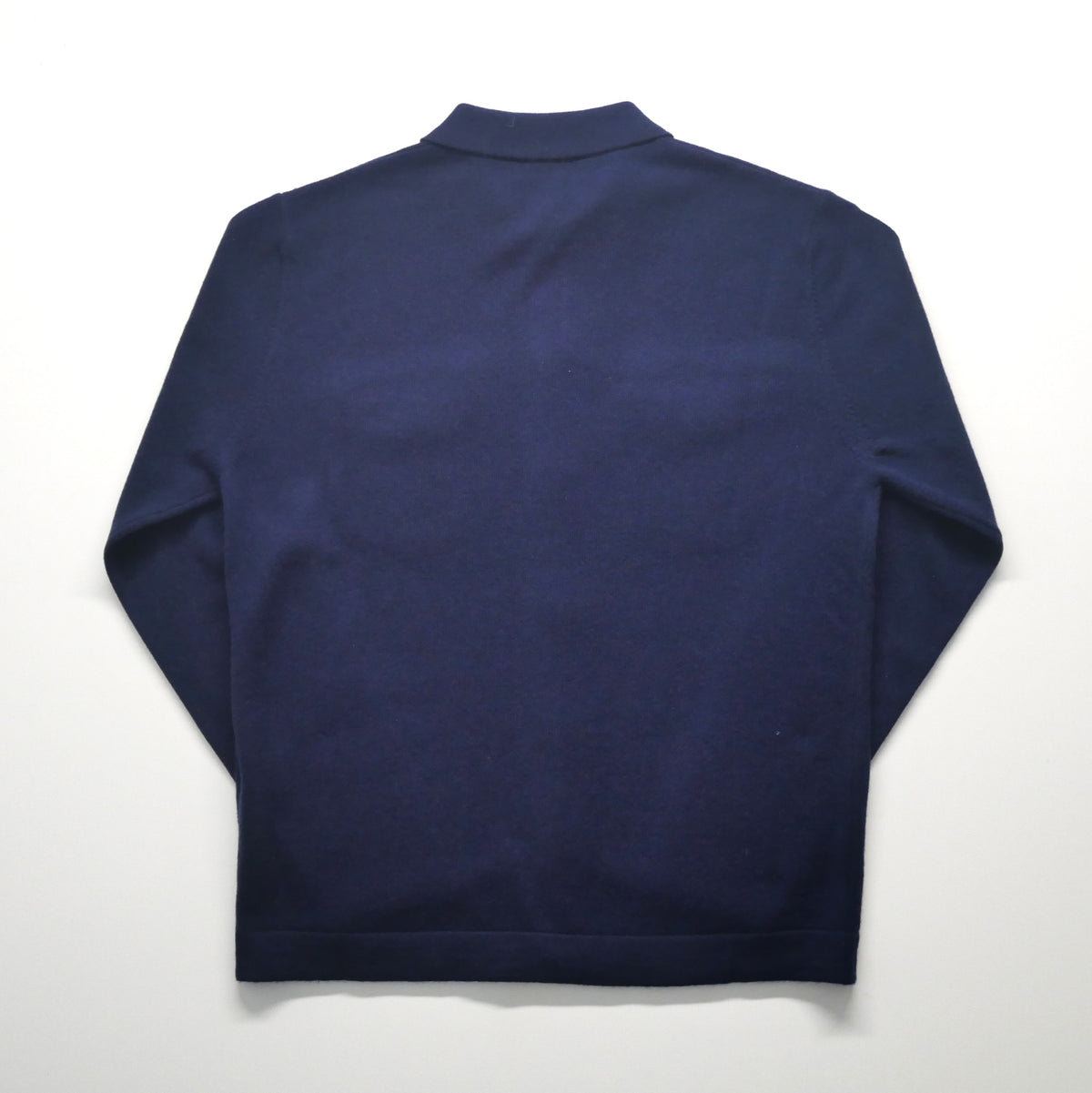 AYTON cardigan lambswool/cashmere MARINE