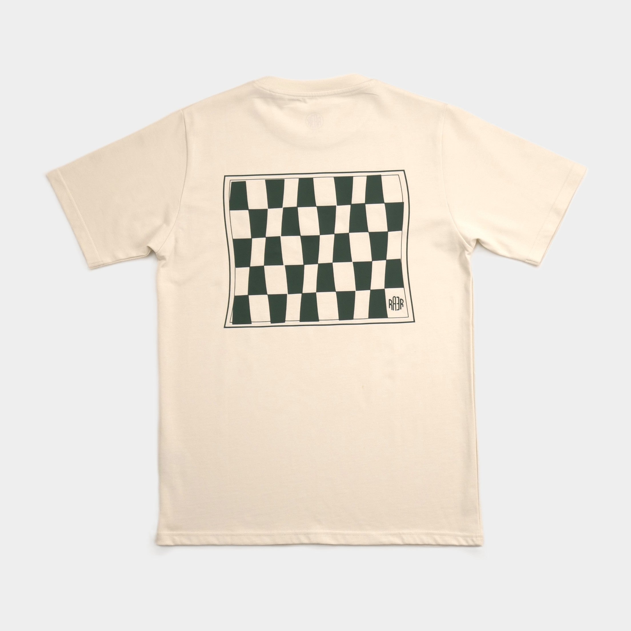 FLAG tee shirt mc lourd ECRU