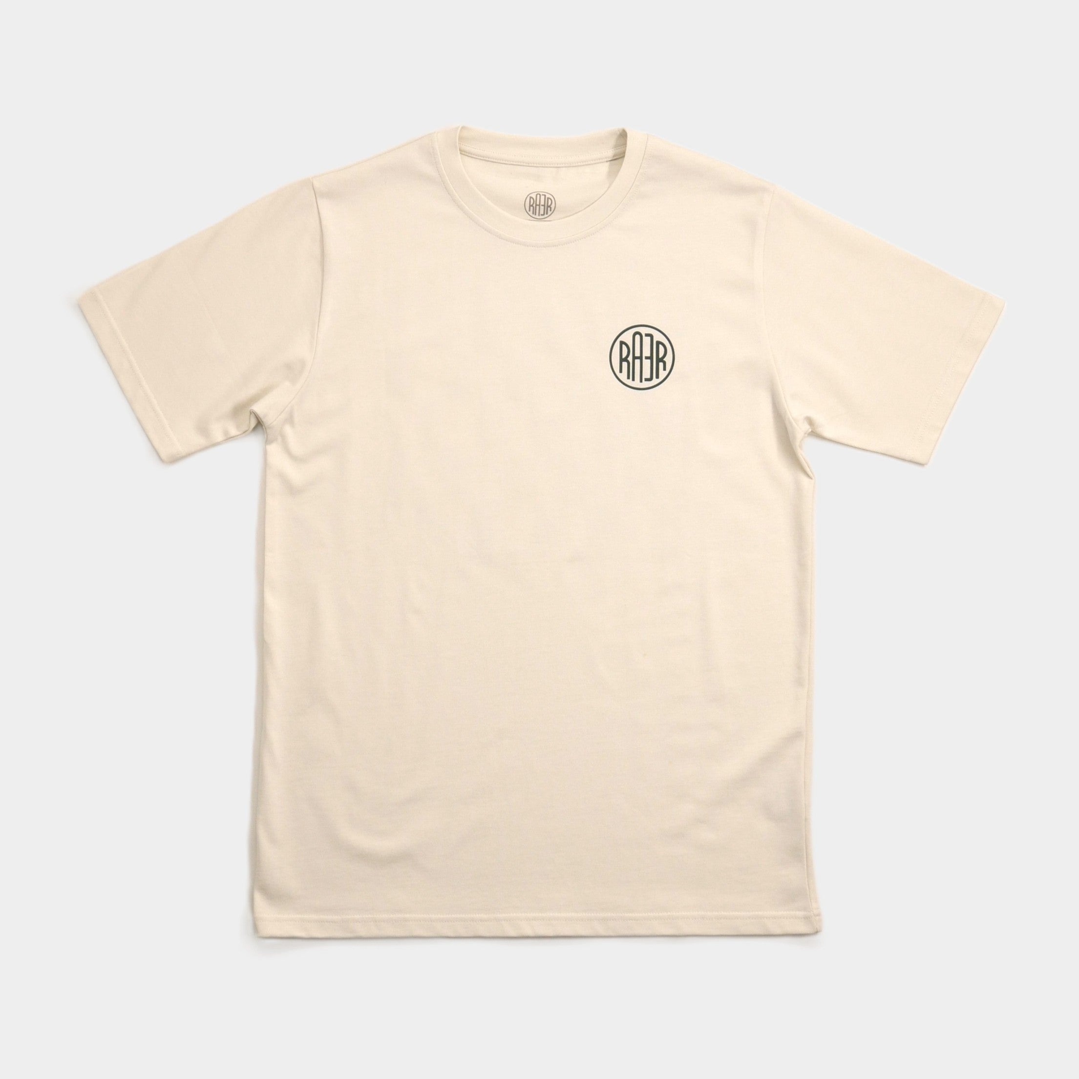 FLAG tee shirt mc lourd ECRU