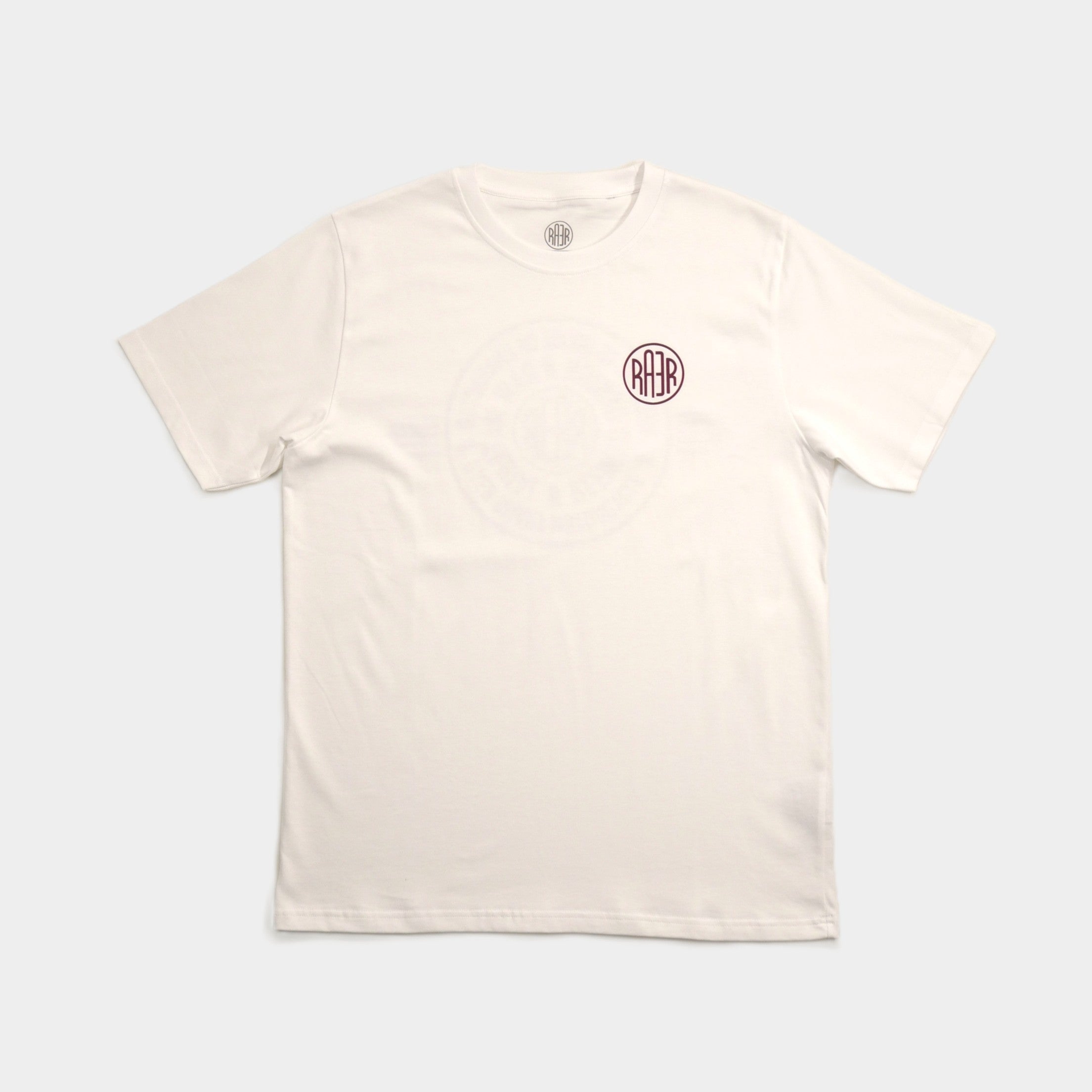 RAW tee shirt mc lourd BLANC