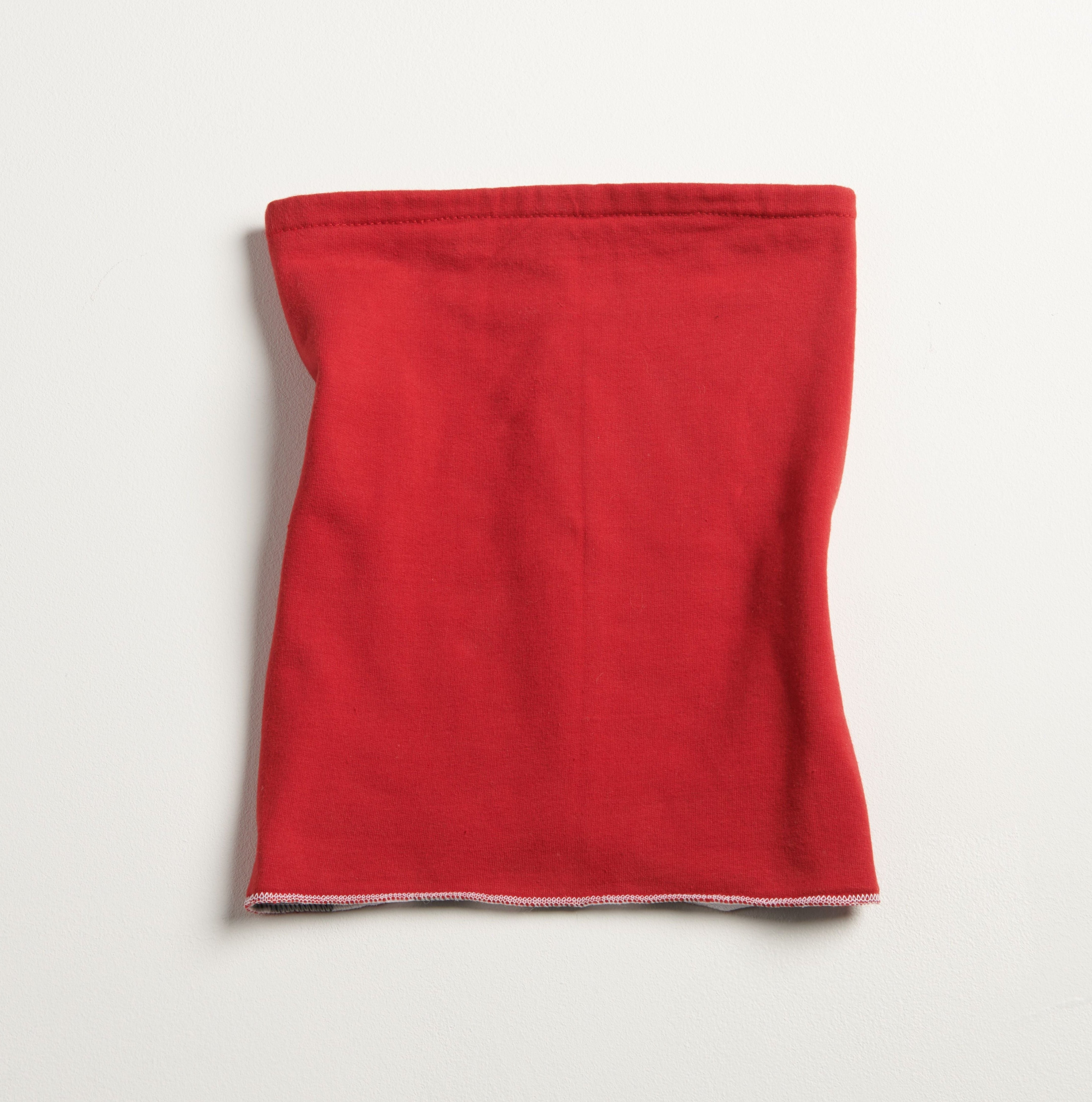 Protège cou réversible FLAG NOIR/ROUGE