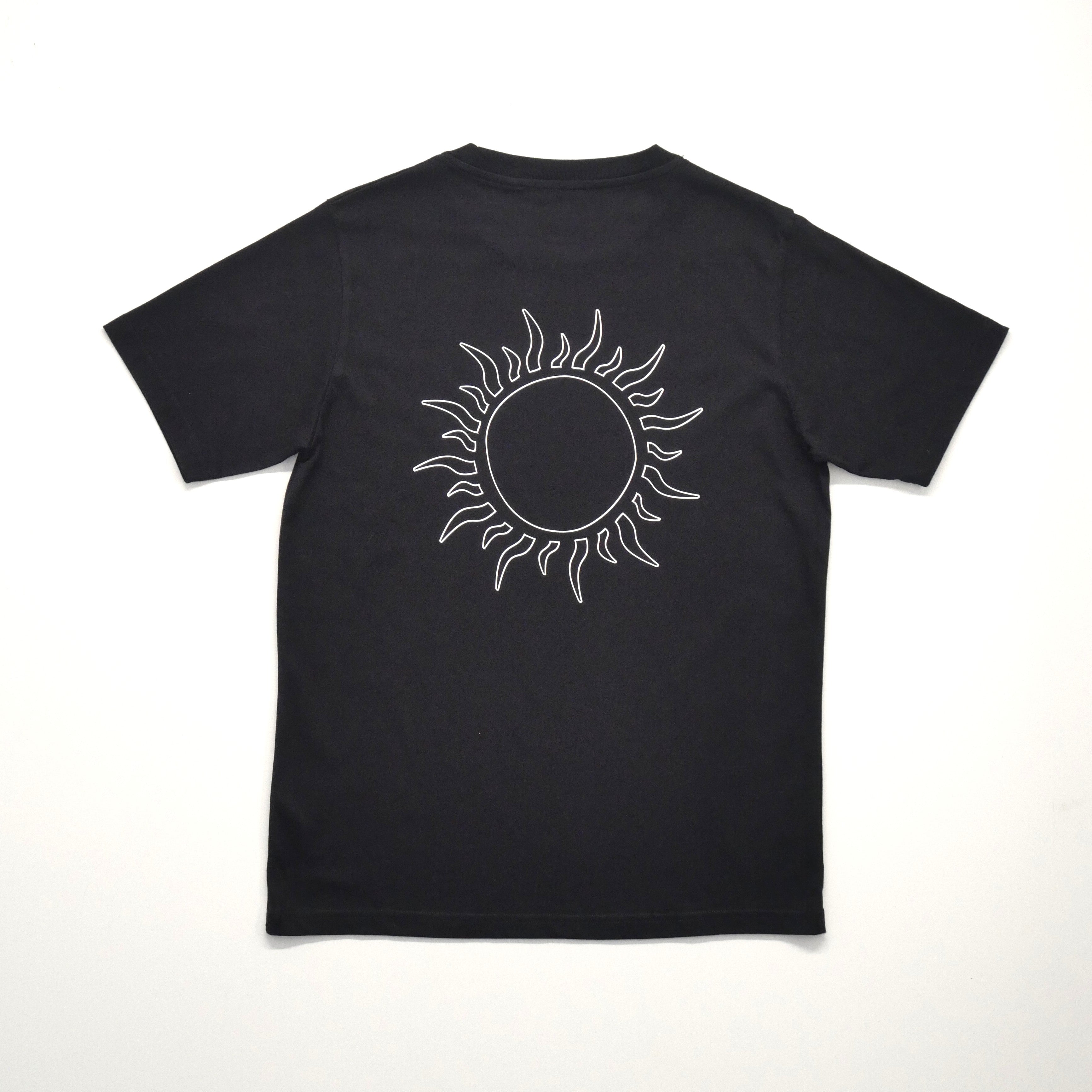 MOONLIGHT tee shirt mc Homme NOIR